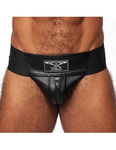 Jockstrap en cuir Mister B Noir